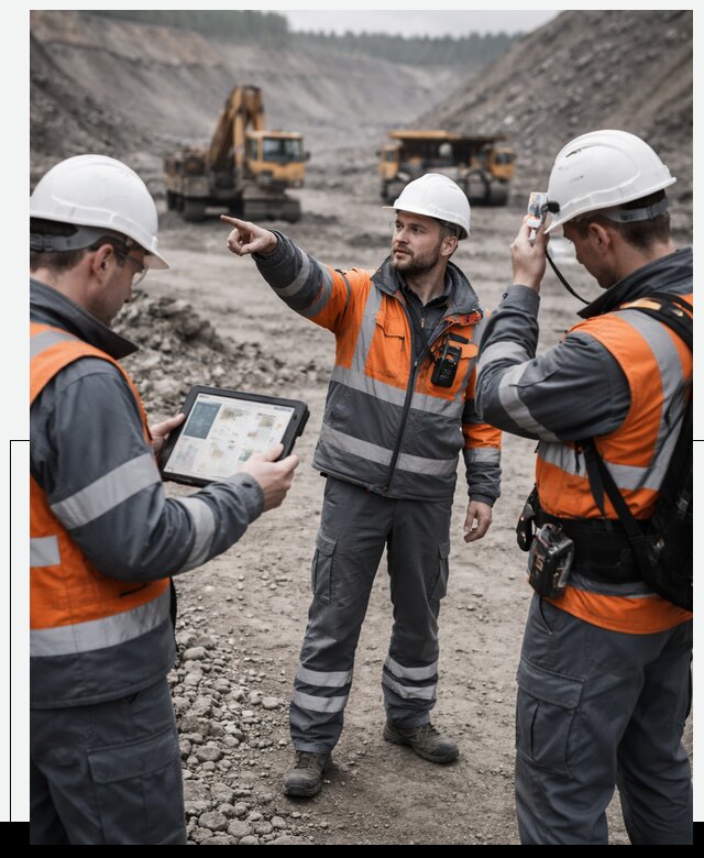 Система контроля персонала для горнодобывающей отрасли в Рыбинске