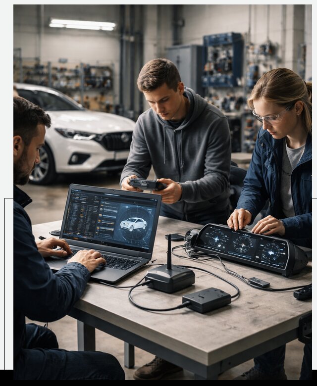 Разработка Connected Car и ПО для автопрома в Рыбинске