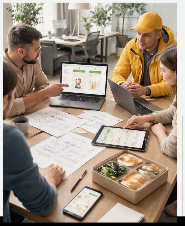 Разработка агрегатора доставки еды в Рыбинске от 15612 р., АвикейРбн