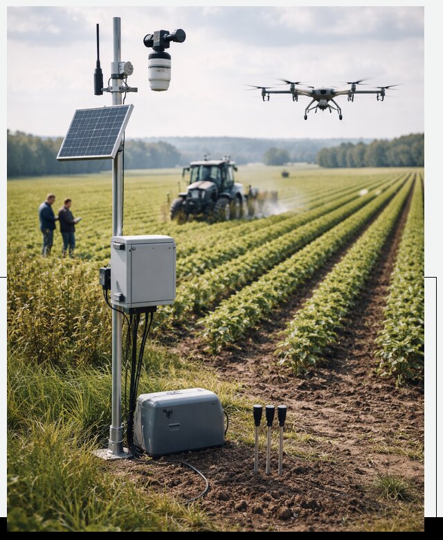 Разработка IoT мониторинга полей в Рыбинске от 8847 р. | АвикейРбн